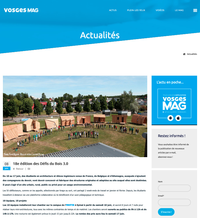 Vosges Mag