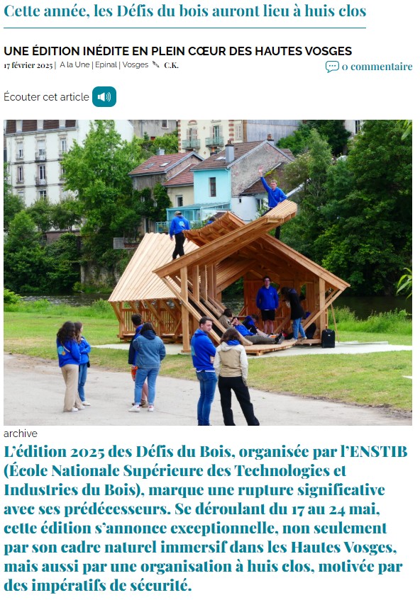 Vosges Info