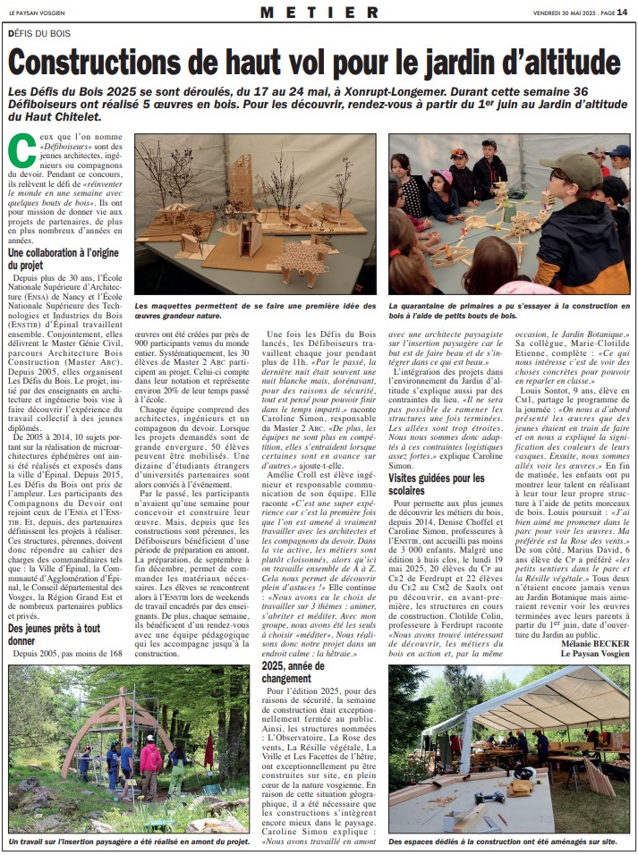Le Paysan Vosgien